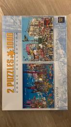 2 Puzzels Comic Collection 1000 stukjes, Hobby en Vrije tijd, Denksport en Puzzels, Ophalen of Verzenden, 500 t/m 1500 stukjes