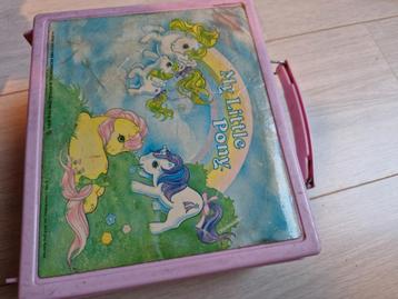 1985 broodtrommel my little pony lunchbox mlp aladdin retro beschikbaar voor biedingen