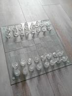 glazen schaakspel, Antiek en Kunst, Ophalen of Verzenden