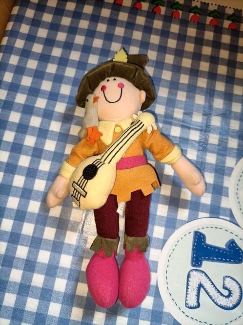 Hema troubadour knuffel 25 cm groot, Kinderen en Baby's, Speelgoed | Knuffels en Pluche, Ophalen of Verzenden