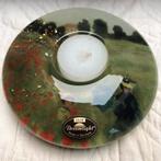 Dreamlight waxinelichthouder glas Claude Monet Papaverveld, Huis en Inrichting, Ophalen of Verzenden, Nieuw, Overige materialen