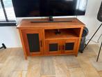 TV kast massief hout, Ophalen, Gebruikt, Kersenhout, 50 tot 100 cm