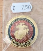 Coin US Marines, Ophalen of Verzenden, Landmacht, Amerika, Embleem of Badge
