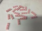 Lego plaat 1x3 roze, Ophalen of Verzenden, Gebruikt, Losse stenen, Lego