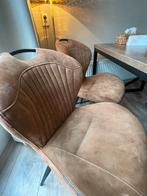 Eetkamer stoeleneettafel stoel, Huis en Inrichting, Stoelen, Ophalen, Zo goed als nieuw, Bruin