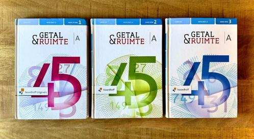 Getal & Ruimte HAVO A Deel 1, 2, 3 + Uitwerkingen 12e editie, Boeken, Schoolboeken, Zo goed als nieuw, Wiskunde A, HAVO, Ophalen of Verzenden