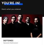 Deftones staanplaatsen, Twee personen