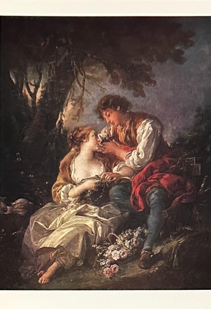 0080  FRANÇOIS BOUCHER ~ het kooitje, Verzamelen, Ansichtkaarten | Themakaarten, Ongelopen, 1980 tot heden, Overige thema's, Verzenden