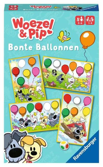 Woezel en Pip Bonte Ballonnen  beschikbaar voor biedingen