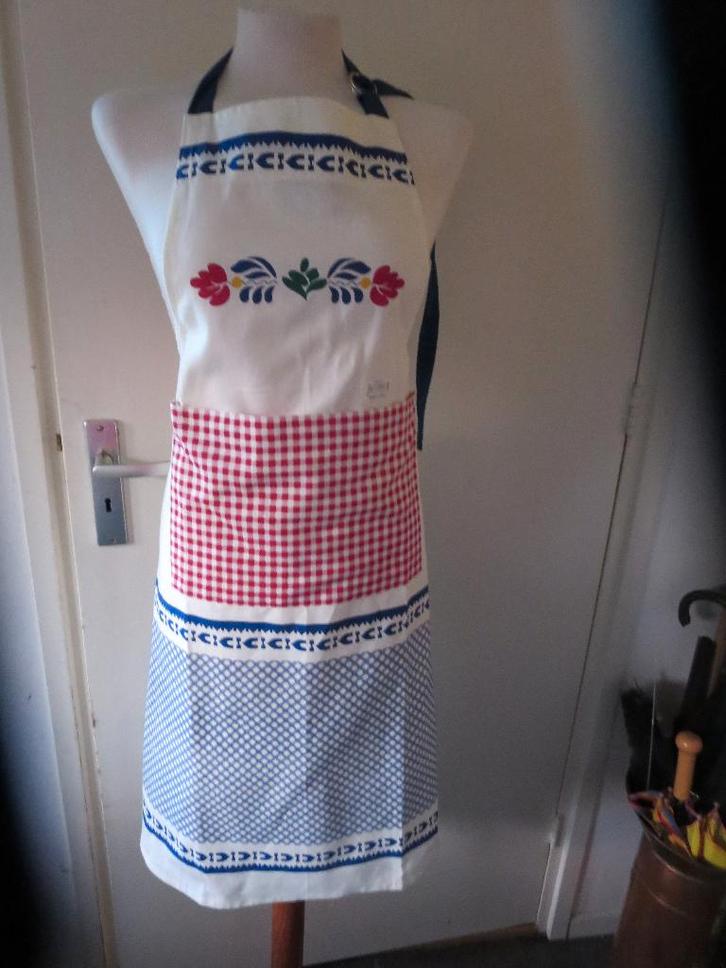 Schort Boerenbont servies, Huis en Inrichting, Keuken | Servies, Nieuw, Overige typen, Overige stijlen, Overige materialen, Ophalen of Verzenden