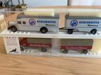 Brekina IAA 89 Krupp Mustang en 5511 Mercedes 6600, Ophalen of Verzenden, Zo goed als nieuw, Bus of Vrachtwagen, Brekina