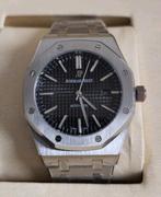 Audemars Piguet Ap Royal Oak automatisch heren horloge, Staal, Polshorloge, Nieuw, Ophalen of Verzenden