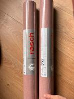 2 rollen vliesbehang oud-roze, Huis en Inrichting, Stoffering | Behang, Ophalen, 10 tot 25 m², Roze