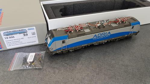 Ls models loc LTE vectron Adria gelijkstroom, Hobby en Vrije tijd, Modeltreinen | H0, Zo goed als nieuw, Locomotief, Gelijkstroom