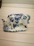 Vintage Porseleine beeld Delfts blauw, Antiek en Kunst, Ophalen of Verzenden