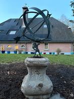 Antieke Zonnewijzer Tuindecoratie, Tuin en Terras, Ophalen, Gebruikt, Metaal, Overige typen