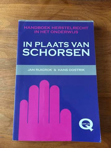 In Plaats van Schorsen - Handboek Herstelrecht beschikbaar voor biedingen