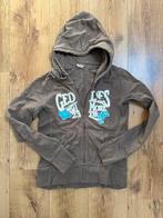 Geddes and Gillmore hoodie met rits - mt XL - bruin, Ophalen of Verzenden, Zo goed als nieuw, Maat 38/40 (M), Rood