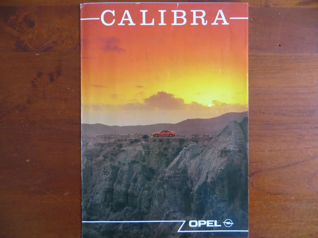 Opel Calibra (aug. 1990), Ophalen of Verzenden, Nieuw, Opel