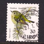 vogel goudhaantje Ierland 1997 gebruikt stempel, Verzenden, Gestempeld, Dier of Natuur
