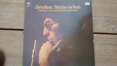 LP - Chris Hinze - Sketches on Bach, Cd's en Dvd's, Vinyl | Jazz en Blues, Jazz, Ophalen of Verzenden