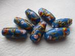 362/ blauwe lampwork glaskralen, Ophalen of Verzenden, Nieuw, Kraal