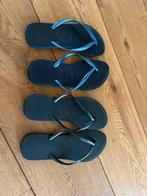 Havaianas slim blauw en zwart maat 39, Ophalen of Verzenden, Gedragen, Zwart