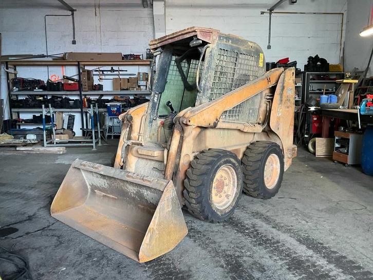 2010 Case 410 Schranklader, Zakelijke goederen, Machines en Bouw | Kranen en Graafmachines, Wiellader of Shovel