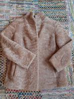 Beige bontjas, maat M, Kleding | Dames, Jassen | Winter, Ophalen of Verzenden, Zo goed als nieuw, Maat 38/40 (M), Beige