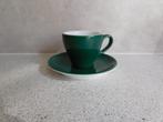 Kop en schotel 50 ml. Groen Dibbern Schönwald Germany, Huis en Inrichting, Keuken | Servies, Ophalen of Verzenden, Zo goed als nieuw