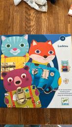 Djeco sleutelpuzzels, Kinderen en Baby's, Speelgoed | Kinderpuzzels, Ophalen of Verzenden, 10 tot 50 stukjes, Zo goed als nieuw