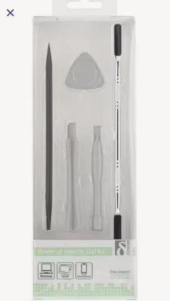 NIEUW! “Deltaco” gereedschaps-/openingskit smartphones,€4,99, Diversen, Bureau-accessoires, Nieuw, Ophalen of Verzenden