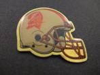 American football Tampa Bay Buccaneers helm, pin, Ophalen of Verzenden, Gebruikt, Overige onderwerpen