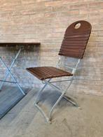 150x TERRASSTOELEN grote partij klapstoelen retro / vintage, Ophalen, Gebruikt, Metaal, Vijf, Zes of meer stoelen