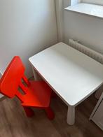 Ikea mammut kindertafel met een stoel, Kinderen en Baby's, Kinderkamer | Tafels en Stoelen, Ophalen of Verzenden, Zo goed als nieuw