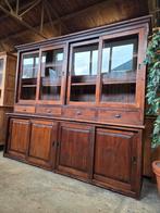 Prachtige originele winkelkast  /apothekerskast  /buffetkast, Ophalen, 200 cm of meer, Glas, 3 of 4 laden