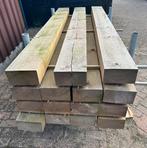 Biels geïmpregneerd grenen hout, Ophalen, Nieuw, 180 tot 250 cm, Balken