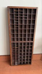 Mooie oude letterbak, Ophalen, Gebruikt