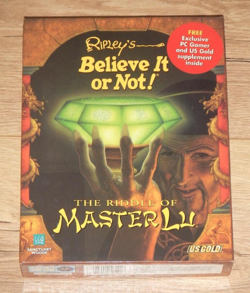 PC - The Riddle of Master Lu - adventure game, Gebruikt, 1 speler, Vanaf 3 jaar, Ophalen