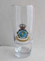 bierglas 'pint' Societeit IDL, met inscriptie - Militaria, Ophalen of Verzenden, Zo goed als nieuw, Bierglas