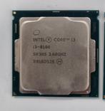 Intel Core i3-8100 3.60GHZ, Computers en Software, Processors, Ophalen of Verzenden, Gebruikt, Intel Core i3, 3 tot 4 Ghz