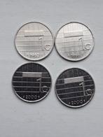 munten Nederland gulden 1982 1996 2000 en 2000, Ophalen of Verzenden, Koningin Beatrix, 1 gulden