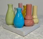 Mini vaasjes  , vetplantjes en cactusjes ., Overige kleuren, Aardewerk of Porselein, Ophalen of Verzenden, Zo goed als nieuw