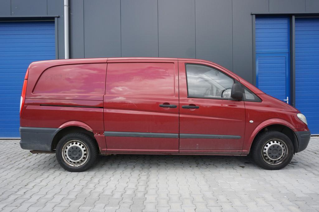 Mercedes-Benz Vito 109 CDI 320 Lang HD Amigo (bj 2008), Auto's, Bestelauto's, Gebruikt, Zwart, Bedrijf, Euro 4