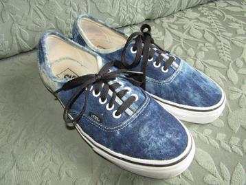 Vans sneakers in denim Maat 41 blauwe gympen van vans beschikbaar voor biedingen