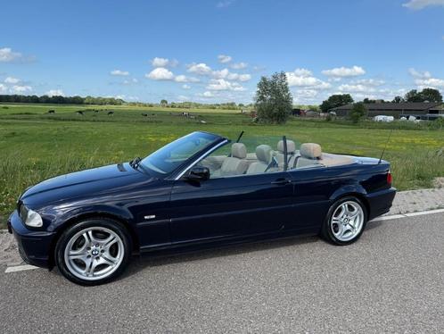 BMW 3-Serie 2.2 CI 320 Cabriolet AUT 2001 Blauw, Auto's, BMW, Particulier, 3-Serie, Airbags, Alarm, Centrale vergrendeling, Cruise Control