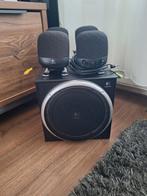 Logitech Z540 geluids systeem, Computers en Software, Pc speakers, Ophalen of Verzenden, Zo goed als nieuw, Audiokanaal 4.1, Logitech G
