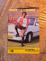 Feyenoord Regi Blinker spelerskaart 1987-88 met handtekening, Ophalen of Verzenden, Gebruikt, Feyenoord, Spelerskaart