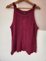 King Louie sofie top scallop vivid purple - XL, Paars, Maat 46/48 (XL) of groter, Nieuw, Ophalen of Verzenden