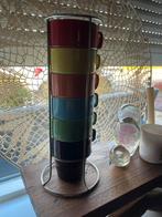 Vintage Pt rainbow cappuccino mokken set, Antiek en Kunst, Ophalen of Verzenden